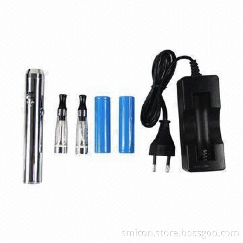 Lava tube e-cigarette with variable voltages 3.0-6.0V